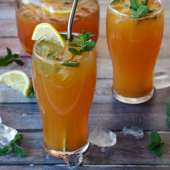 Miami Ice Drink (non alcoholic) - Recipe photo by Food Meanderings