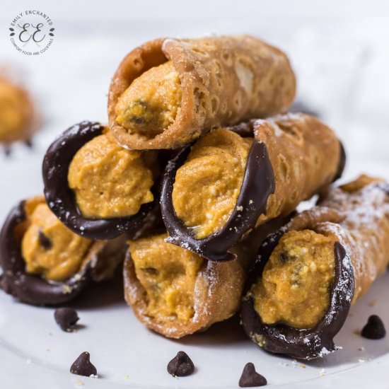 Pumpkin Cannoli - Recipe photo by emilyenchanted