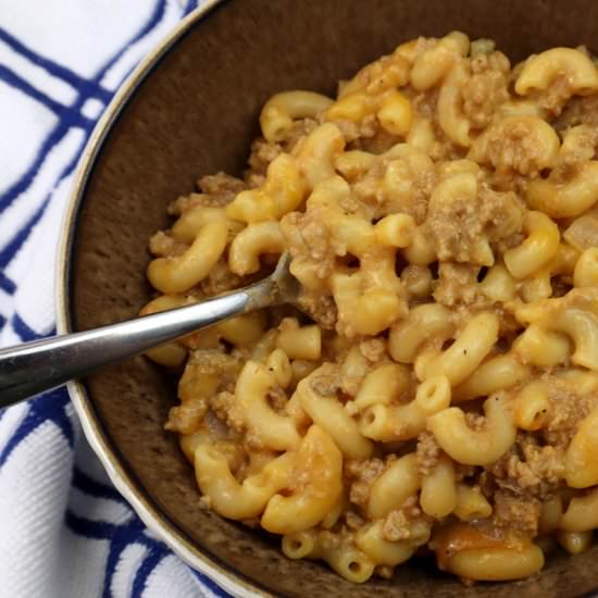 One Pot Cheeseburger Casserole - Recipe photo by TheFreckledCook