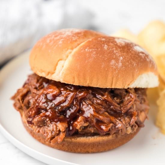 Instant Pot Barbecue Beef - Recipe photo by eatinginaninstant