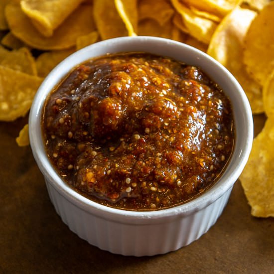 Chipotle Meco Salsa - Recipe photo by MexicanPlease