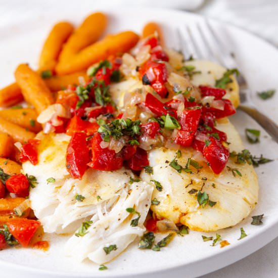 Air Fryer Halibut Cheeks - Recipe photo by dwayland