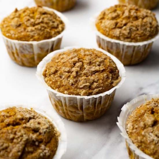 Pumpkin muffins - Recipe photo by sugarpursuit
