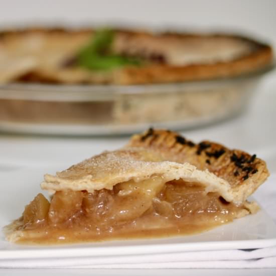 Five-Spice Miso Caramel Apple Pie - Recipe photo by goodgriefcook