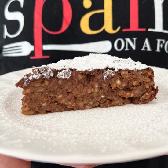 Chocolate Rice Cake - Recipe photo by Spain on a Fork