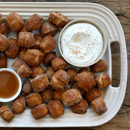 Pumpkin Spice Pretzel Bites - Recipe photo by justataste