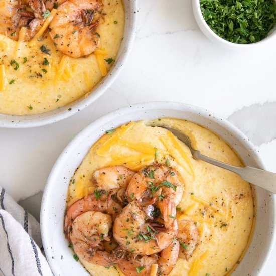 Cheese Grits - Recipe photo by theforkedspoon