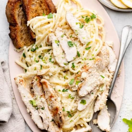 Lemon Cauliflower Pasta - Recipe photo by erinliveswhole