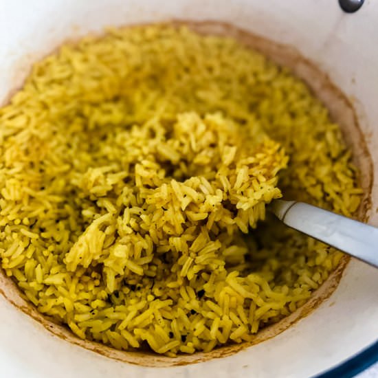 Greek Rice - Recipe photo by Lisa G Cooks