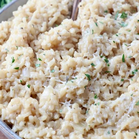 Instant Pot Risotto - Recipe photo by Whitney Bond