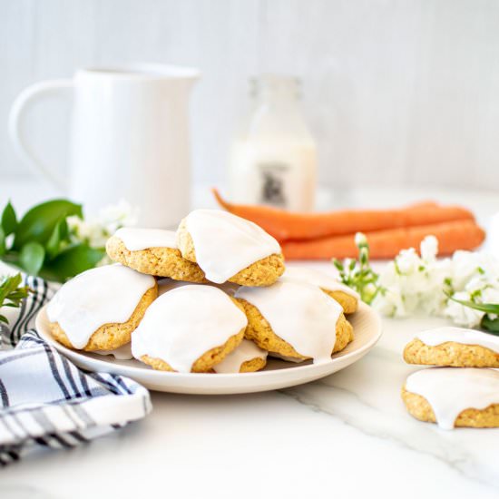 Frosted Carrot Cookies - Recipe photo by mimibakesphotos