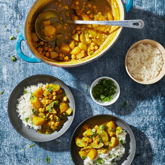 Zucchini Curry - Recipe photo by whatsteveeats