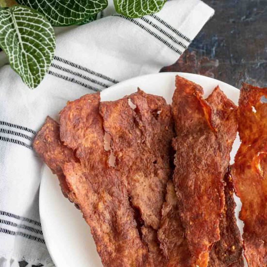 Air Fryer Turkey Bacon - Recipe photo by simplyscrumptiouseats