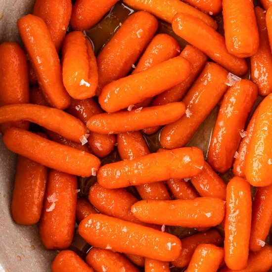 Honey Brown Sugar Glazed Carrots - Recipe photo by buildyourbite