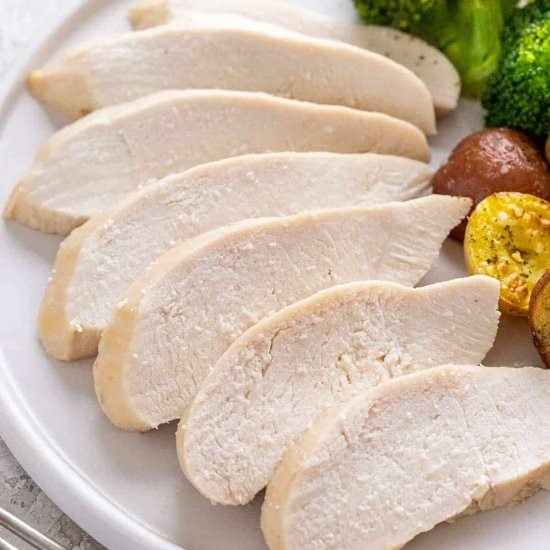 Poached Chicken Breast - Recipe photo by Jessica Gavin