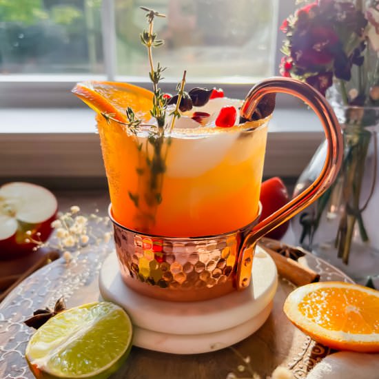 Thanksgiving Margarita - Recipe photo by apaigeofpositivity