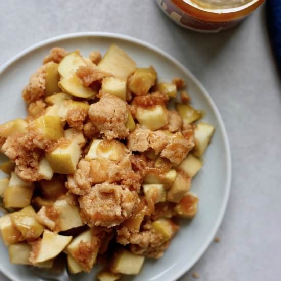 5 Ingredient Apple Dump Cake - Recipe photo by theconscientiouseater