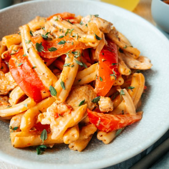 Cajun Chicken Pasta One-Pot - Recipe photo by Together to Eat