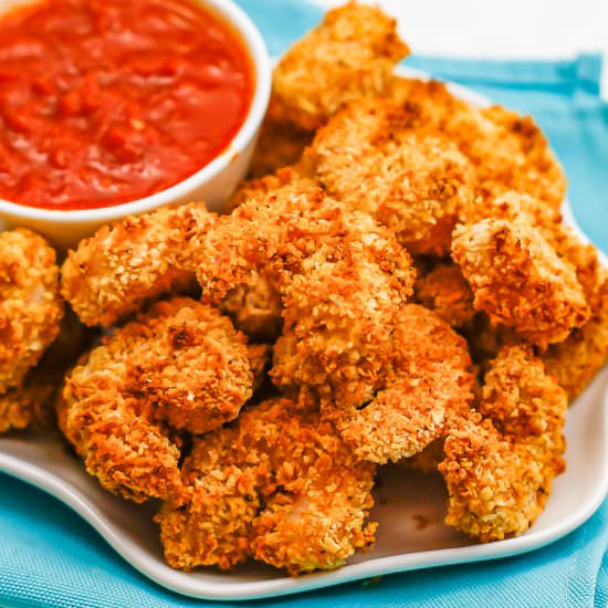 Air Fryer breaded shrimp - Recipe photo by Family Food on the Table
