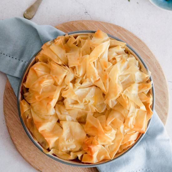 Phyllo chicken pie - Recipe photo by vanillafrost4
