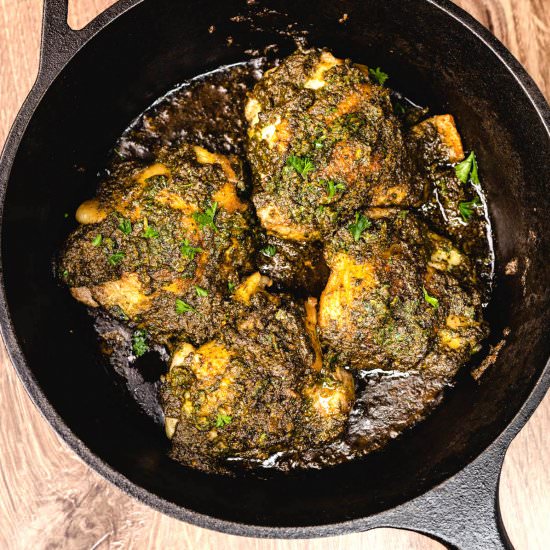 Moroccan Chermoula Chicken - Recipe photo by lowcarbafrica