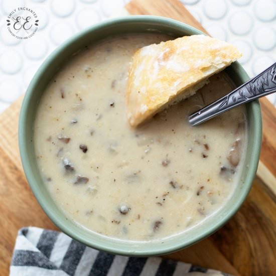 Cream of Mushroom Soup - Recipe photo by emilyenchanted