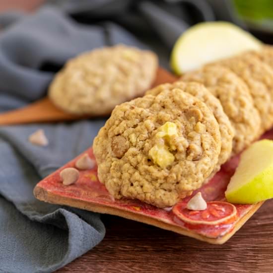 Apple Caramel Oatmeal Cookies - Recipe photo by Mycookiejourney