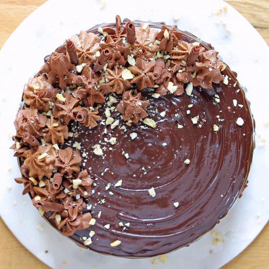 Gluten Free Banana Layer Cake - Recipe photo by glutenfreealchemist