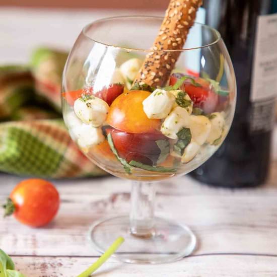 Cherry Tomato Caprese Salad - Recipe photo by iwilkerson