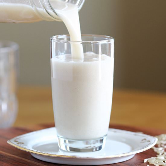 Rice Milk - Recipe photo by oatmealwithafork