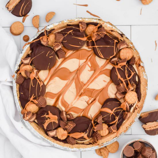 Nutter Butter Pie - Recipe photo by apaigeofpositivity