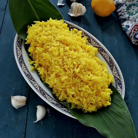 TURMERIC RICE - Recipe photo by MyHomeDiaryinTurkey