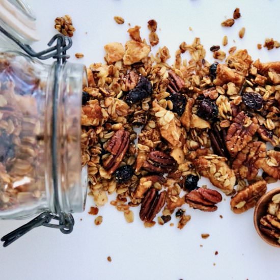 Pie Crust Granola - Recipe photo by goodgriefcook
