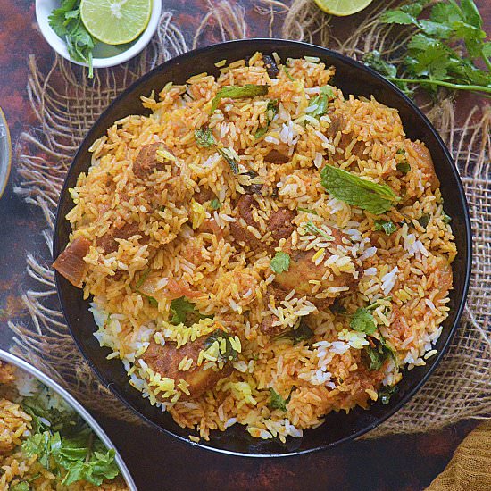 Chicken 65 Biriyani - Recipe photo by Sharmila Kingsly