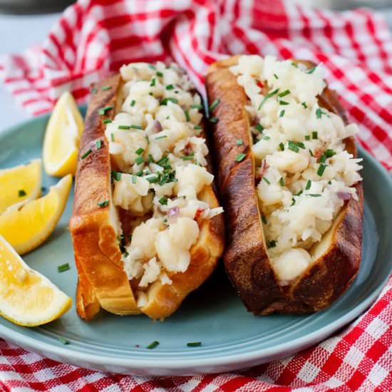 Hot Buttered Lobster Rolls - Recipe photo by karenskitchenstories