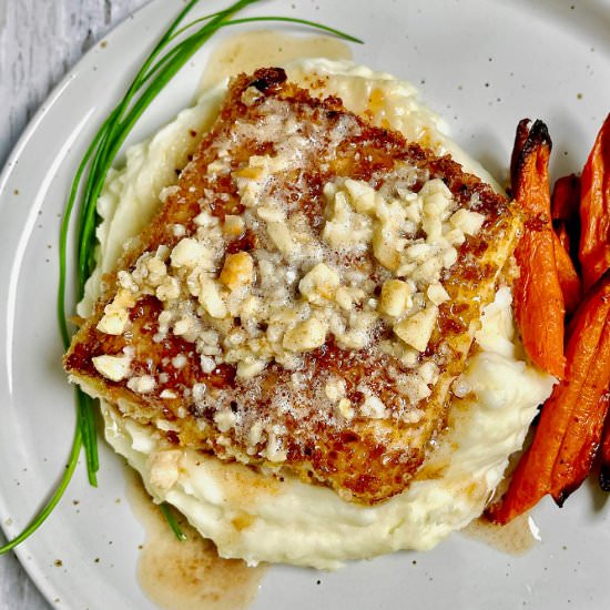 Macadamia Crusted Halibut Recipe - Recipe photo by maryobrien