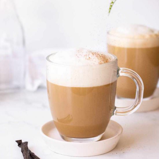 Vanilla Latte - Recipe photo by wholefully
