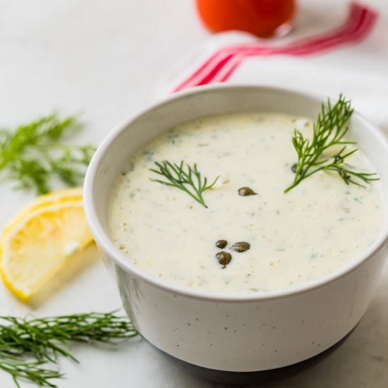 Homemade Tartar Sauce - Recipe photo by garlic and zest