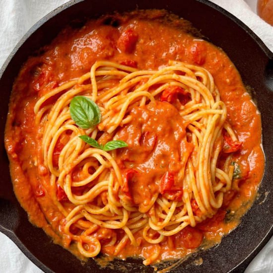 Cherry Tomato Sauce - Recipe photo by serenetrail
