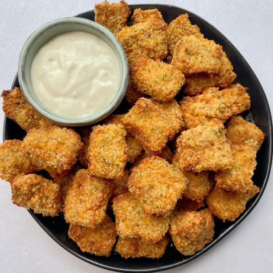 Air Fryer Tofu Nuggets - Recipe photo by serenetrail
