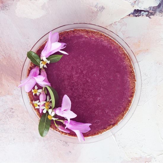 Purple Sweet Potato Pie - Recipe photo by WhiskingWolf