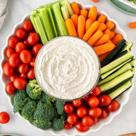 Veggie Dip - Recipe photo by buildyourbite