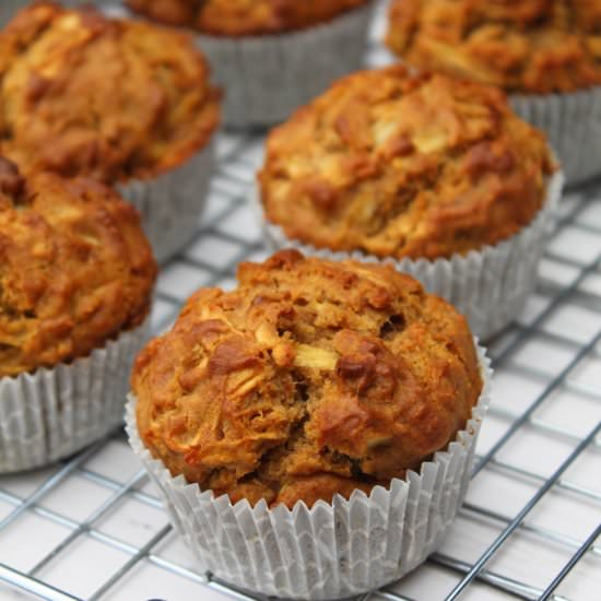 Healthy Morning Glory Muffins - Recipe photo by Paromita Mandal