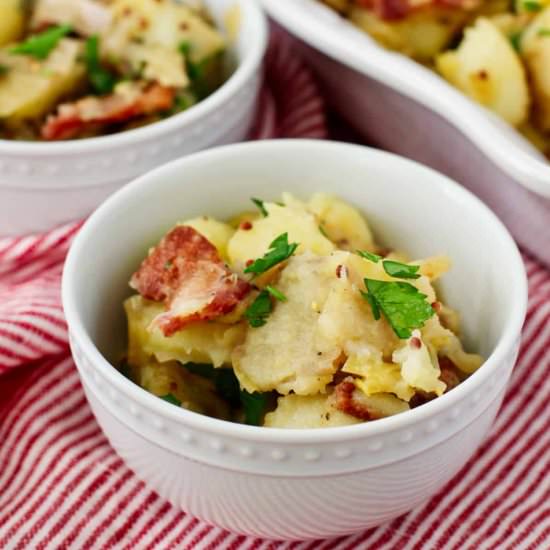 German Potato Salad - Recipe photo by karenskitchenstories