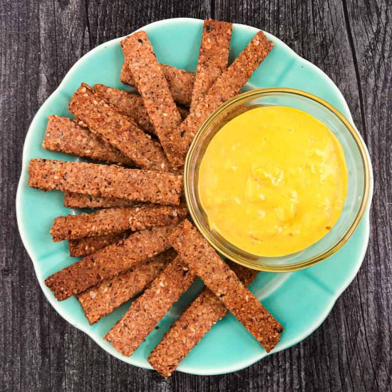 Crunchy Keto Pretzel Sticks Recipe - Recipe photo by MyLifeCookbook