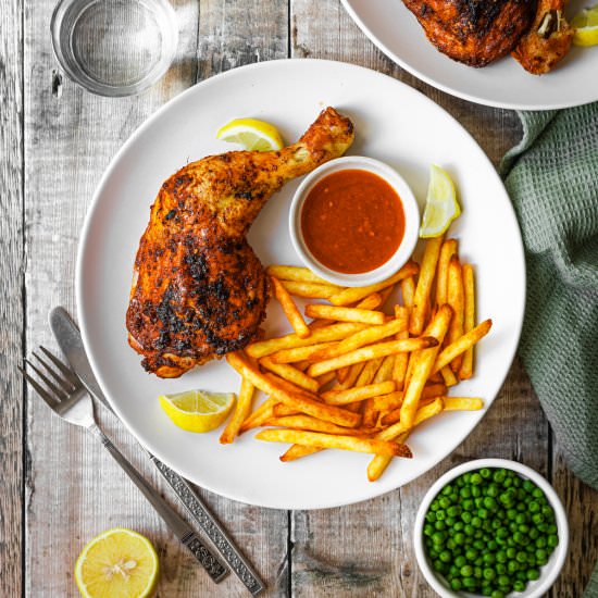 Nandos Copycat Chicken Legs - Recipe photo by Searchingforspice