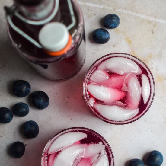 Damson Cordial - Recipe photo by missrachelphipps
