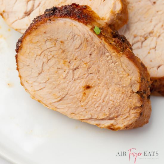 Air Fryer Pork Loin - Recipe photo by Air Fryer Eats