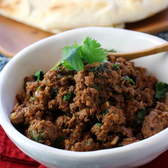 Lamb kheema - Recipe photo by Food Gal