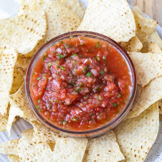 Texas Restaurant Style Salsa - Recipe photo by mytxkitchen